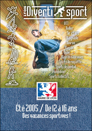 Couverture dépliant ados été 2005