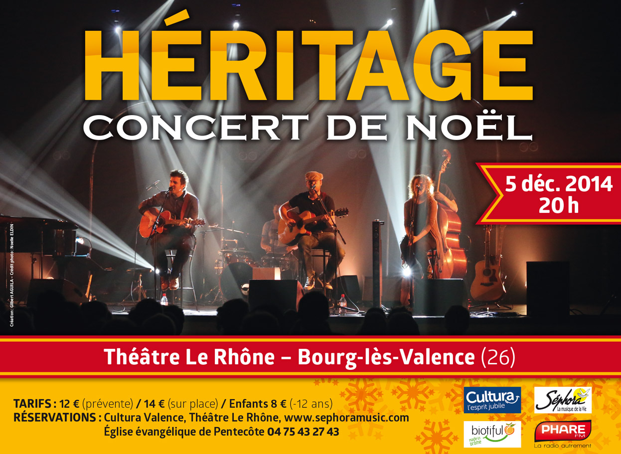 Affiche concert Héritage